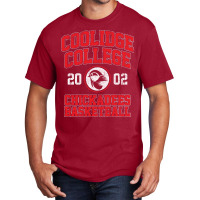 Coolidge College Chickadees Basketball   Van Wilder Basic T-shirt | Artistshot