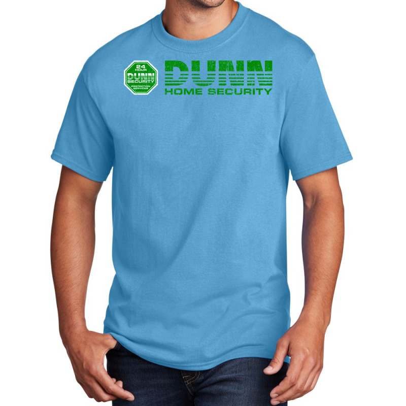 Dunn Home Security Basic T-shirt by xakimhaganeq | Artistshot