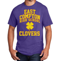 East Compton High School Clovers Basic T-shirt | Artistshot