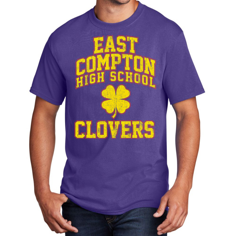 East Compton High School Clovers Basic T-shirt by xakimhaganeq | Artistshot