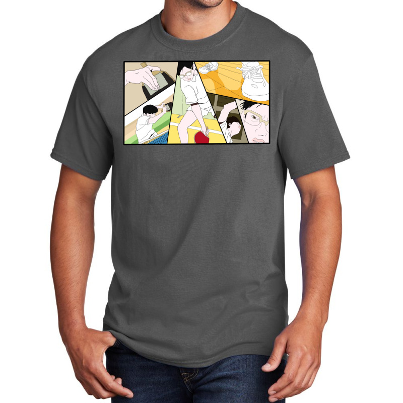 Ping Pong The Animation Print Basic T-shirt | Artistshot