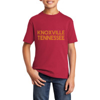 Knoxville Tennessee Vintage Gift Orange Knoxville Tennessee Tank Top Basic Youth T-shirt | Artistshot