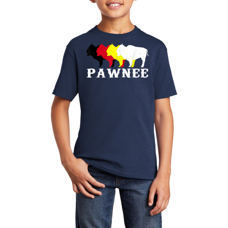 Pawnee Tribe Nation Native Indian Medicine Wheel T Shirt Basic Youth T-shirt by prix5d5gosson | Artistshot