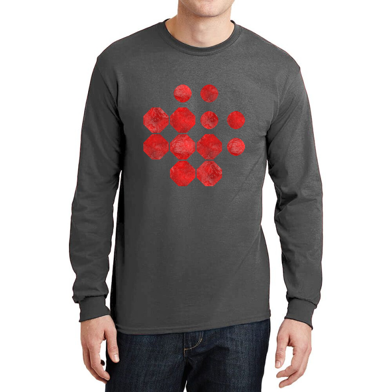 Red Dots Long Sleeve Shirts by Attirees | Artistshot