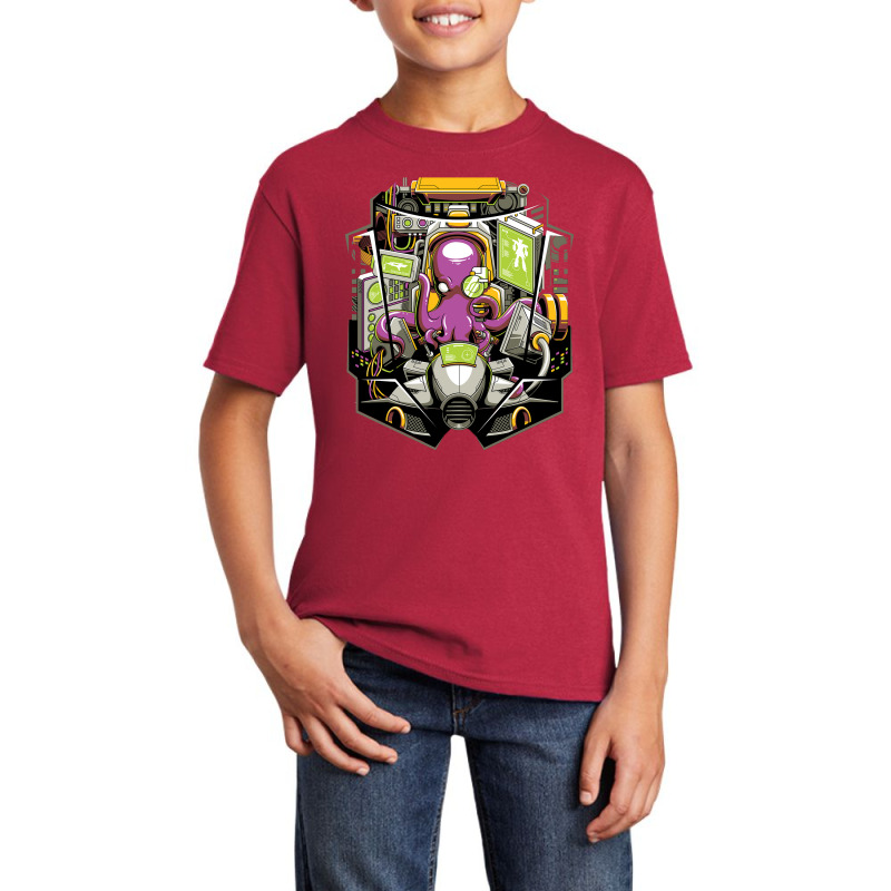 Mecha Pilot Basic Youth T-shirt by ib | Artistshot