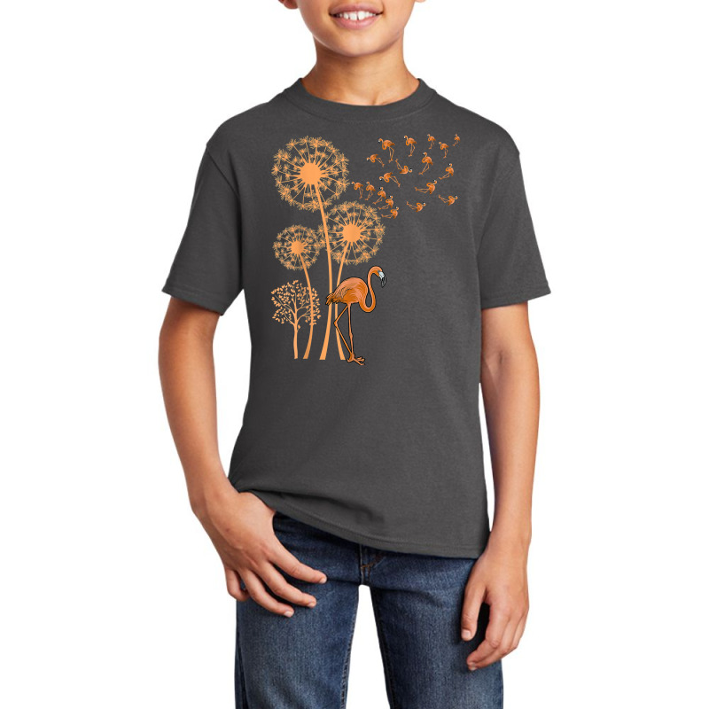 Melanin Dandelion Flamingo Black History Month Cute Blm Bird T Shirt Basic Youth T-shirt by alph0r9bang | Artistshot