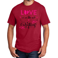 Love Is In The Air Happy Valentines Day Basic T-shirt | Artistshot