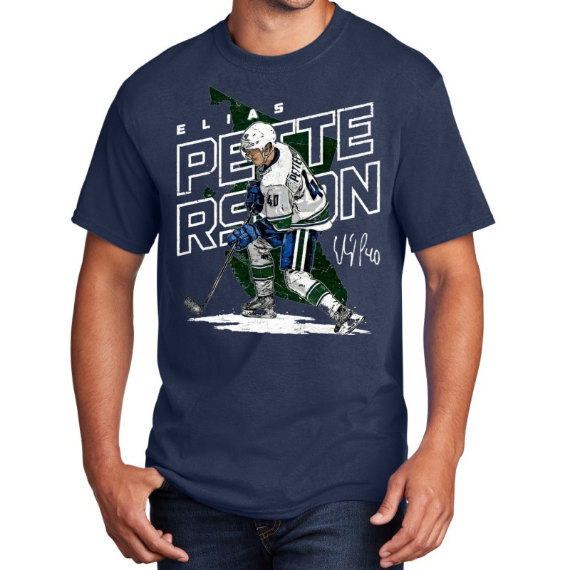 Elias Pettersson 1 Basic T-shirt by sounyariniow | Artistshot