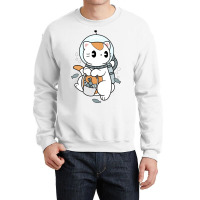 Cat Diver Crewneck Sweatshirt | Artistshot