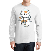 Cat Diver Long Sleeve Shirts | Artistshot