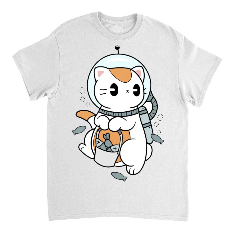 Cat Diver Classic T-shirt | Artistshot