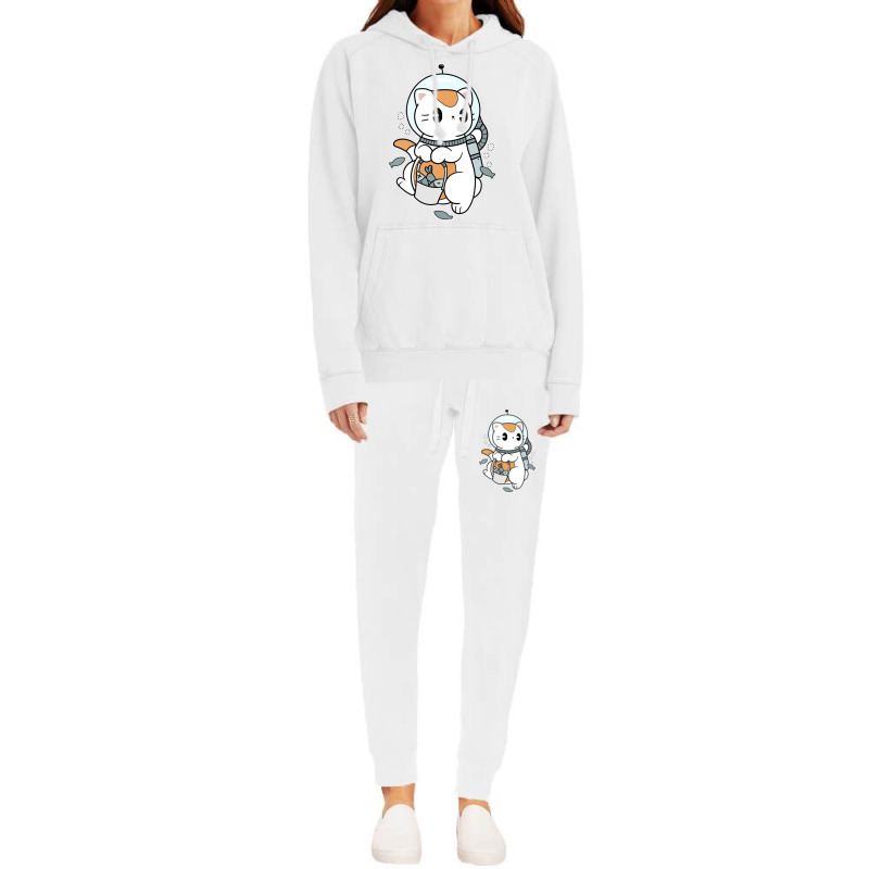 Cat Diver Hoodie & Jogger Set | Artistshot