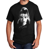 Angèle   Portrait Basic T-shirt | Artistshot