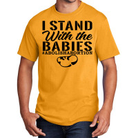 I Stand With The Ba Basic T-shirt | Artistshot