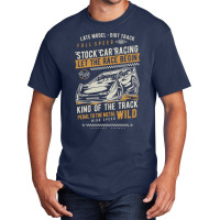 Dirt Track Racing Late Model Wild Basic T-shirt | Artistshot