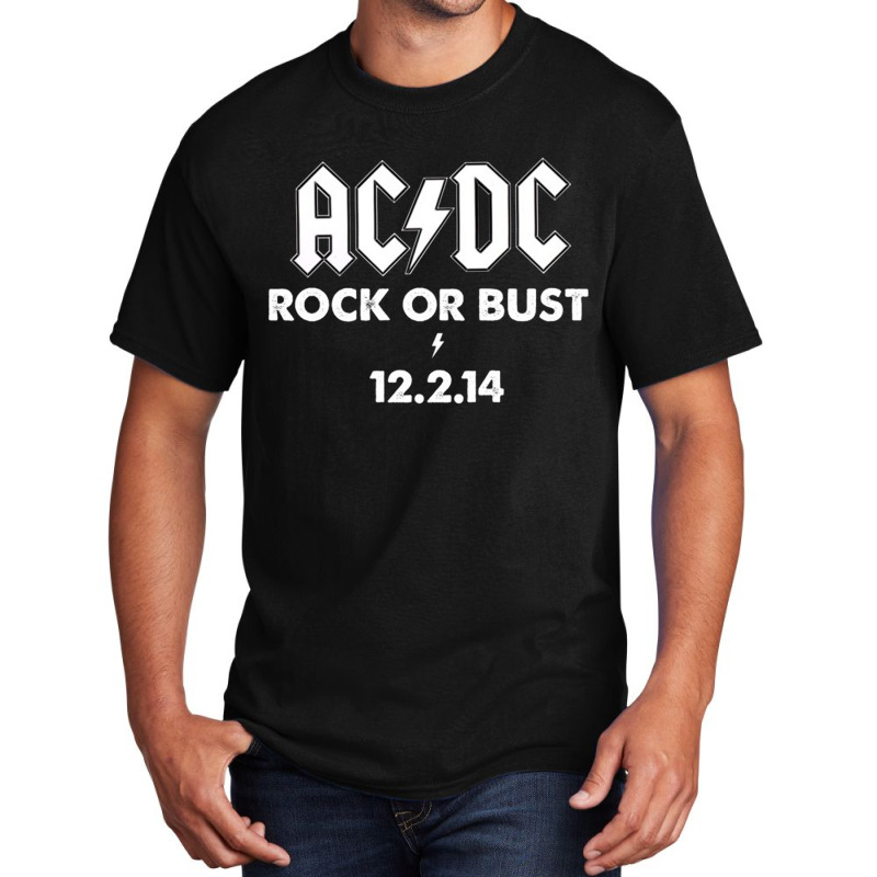 Angus Young Brian Johnson Basic T-shirt | Artistshot