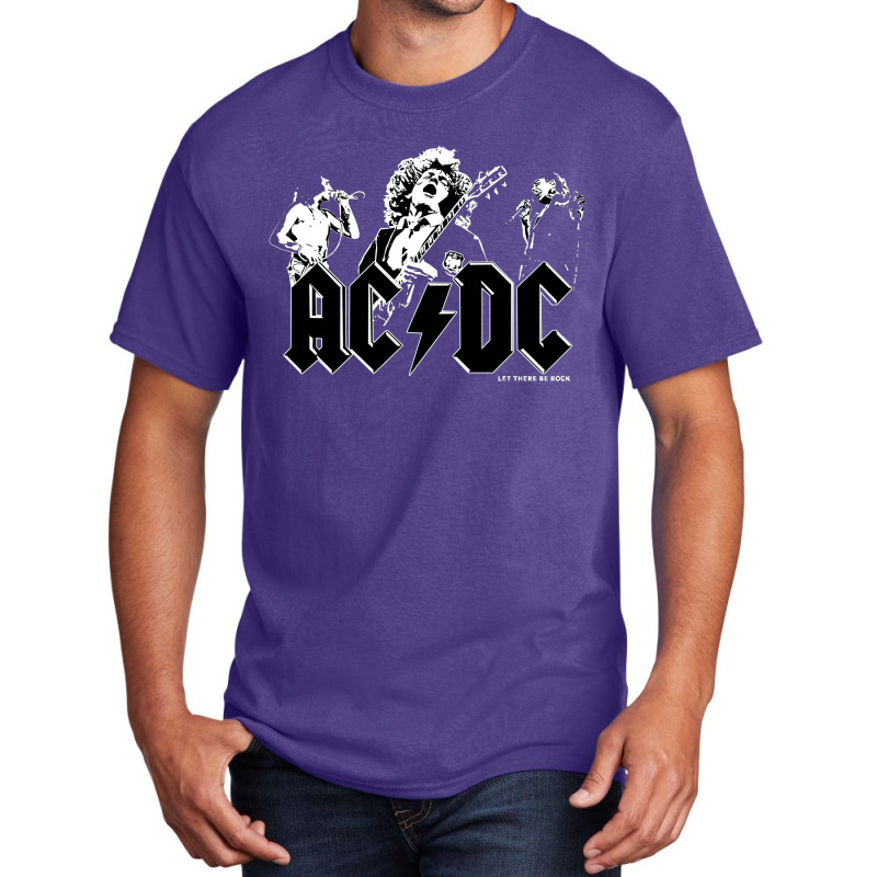 Angus Young Brian Johnson Basic T-shirt | Artistshot