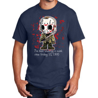 Jason Wearing A Mask Since 1980 Basic T-shirt | Artistshot