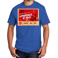 Karaoke And Roll Basic T-shirt | Artistshot