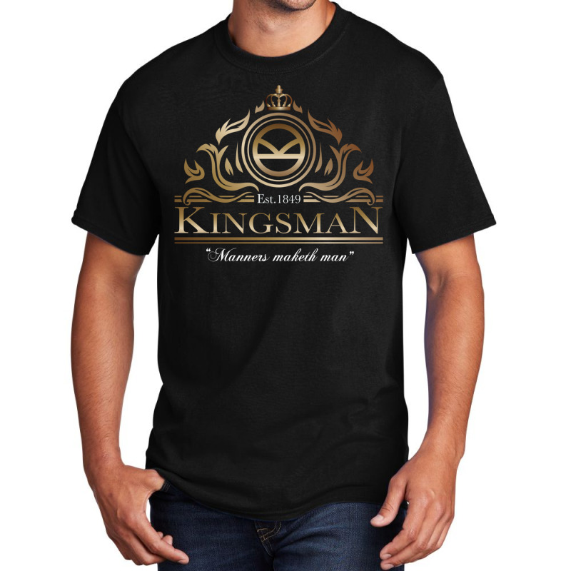 Kingsman Emblem Basic T-shirt by kebabbmkhabar | Artistshot