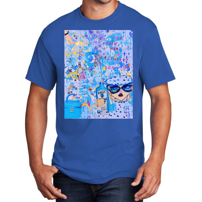 Feeling Blue Basic T-shirt | Artistshot