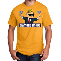 Wallstreetbets Diamond Hands Basic T-shirt | Artistshot