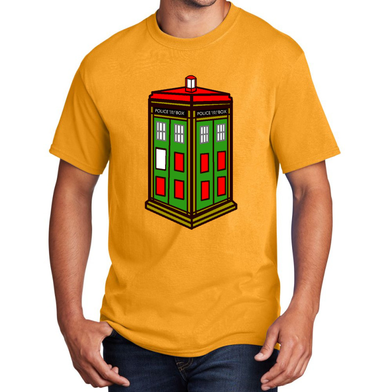 Christmas Doctor Movie Merch Basic T-shirt by qintaben | Artistshot