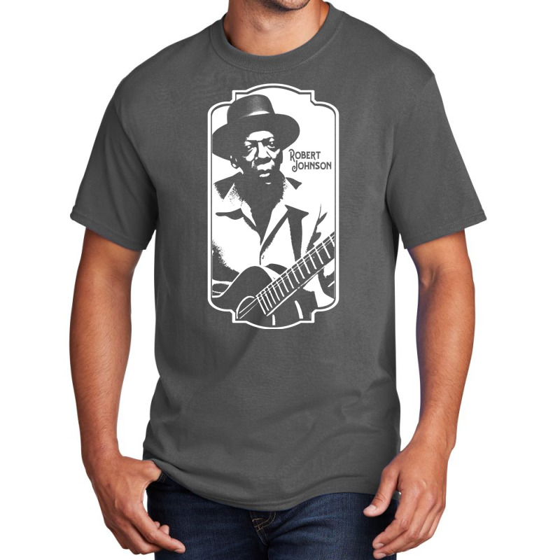 Robert Johnson 1 Basic T-shirt by hmzhviholal | Artistshot