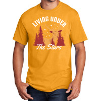 Living Under The Stars Basic T-shirt | Artistshot