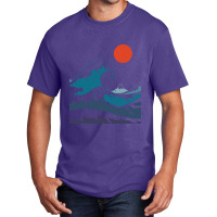 Cat Landscape 34 Basic T-shirt | Artistshot