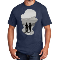 Modern Times Ending Illustration Basic T-shirt | Artistshot