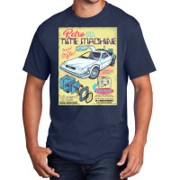 Retro Time Machine Basic T-shirt | Artistshot