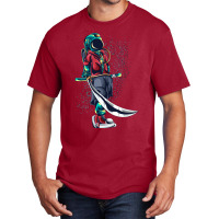 Modern Astronaut Samurai Warrior 1 Basic T-shirt | Artistshot