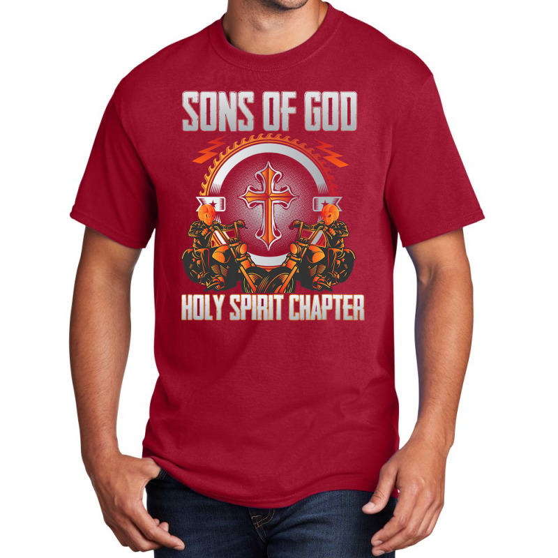 Christian Bikersons Of God Holy Spirit Chapter Basic T-shirt | Artistshot