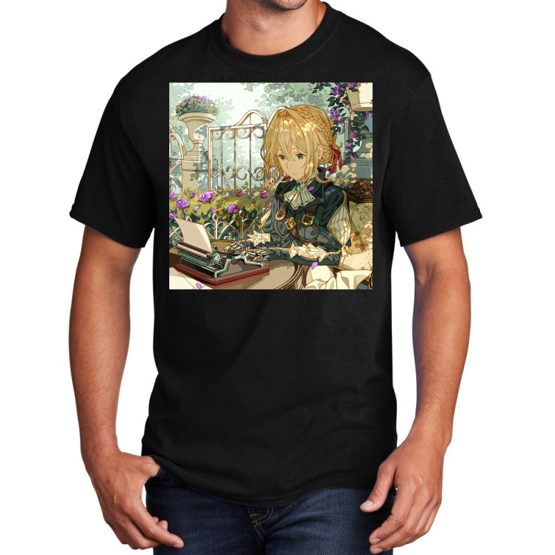 Violet Evergarden Basic T-shirt | Artistshot