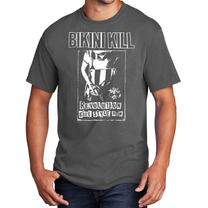 Bikini Kill Basic T-shirt by GiaMuller | Artistshot