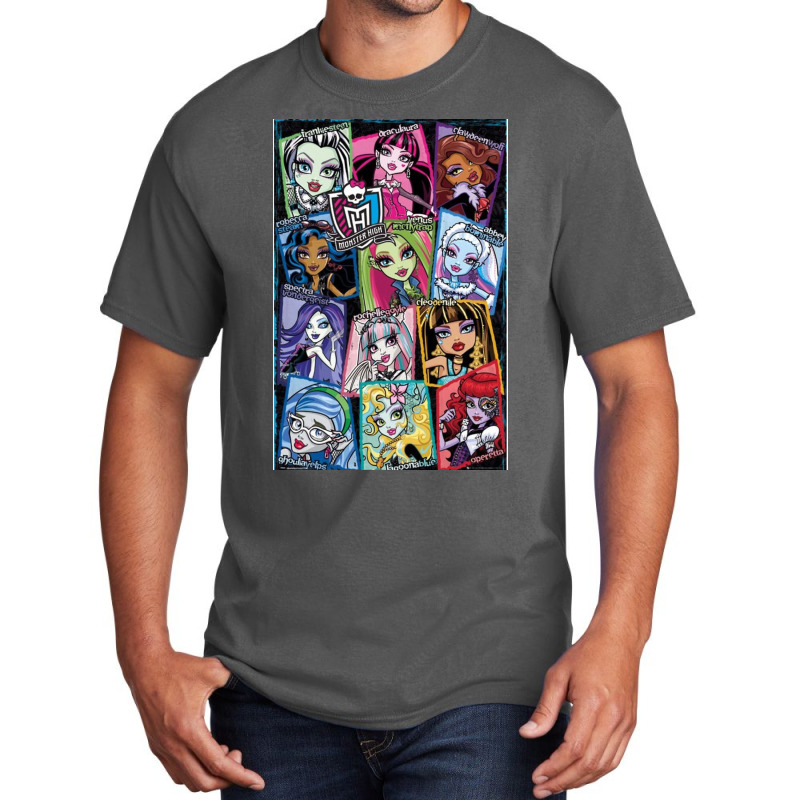 Monster High Character Basic T-shirt by ronaldojon | Artistshot