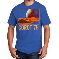 Corot7b Exoplanet Planet Aesthetic Basic T-shirt | Artistshot