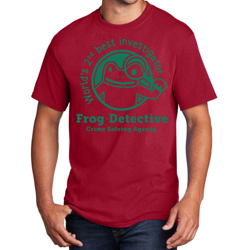 Frog Detective Basic T-shirt by heinchapaj | Artistshot