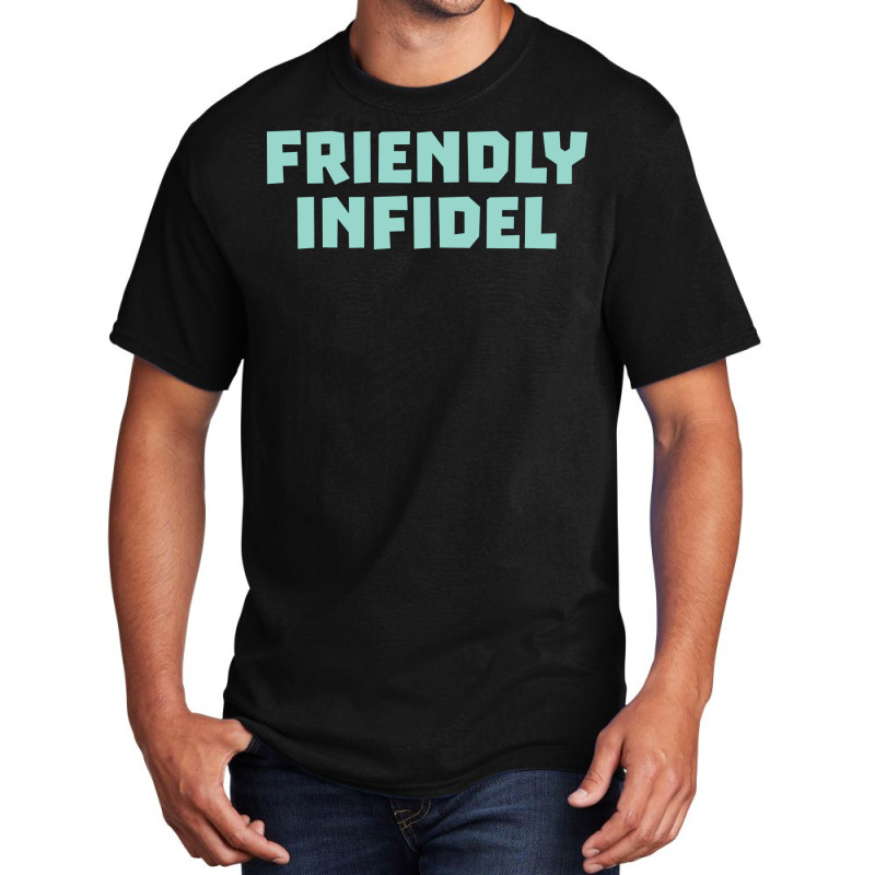 Friendly Infidel Aesthetic Basic T-shirt | Artistshot