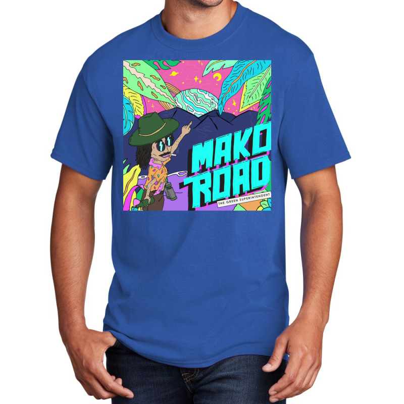 Mako Road Basic T-shirt by dallycoplina | Artistshot