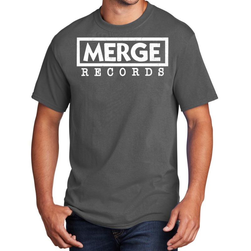 Merge Records Basic T-shirt by dallycoplina | Artistshot