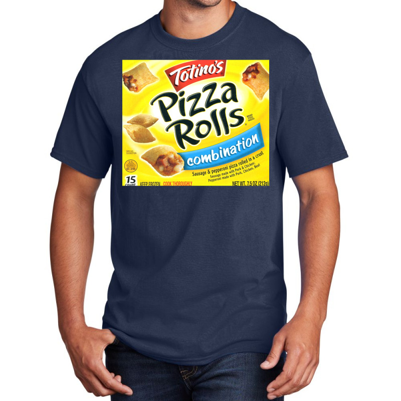 Pizza Rolls Combination Basic T-shirt by dallycoplina | Artistshot