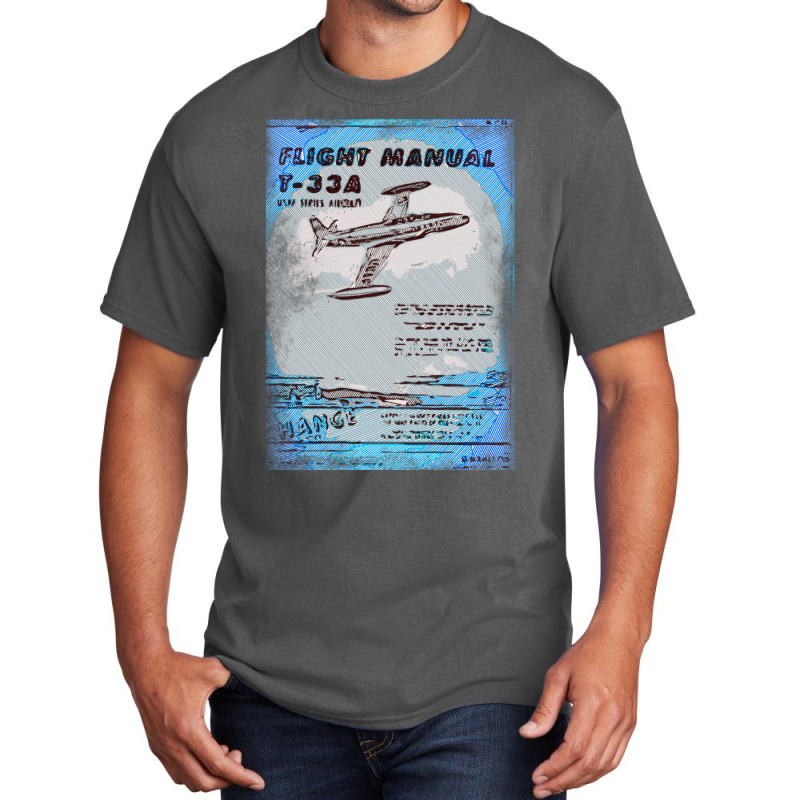 T33a Aviation Cockpit Instrument Gift Basic T-shirt by doverwhisho | Artistshot