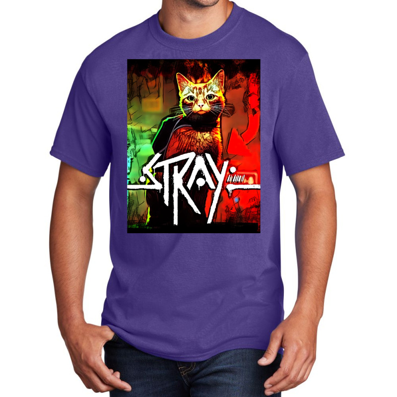 Stray Game1 Basic T-shirt by dallycoplina | Artistshot