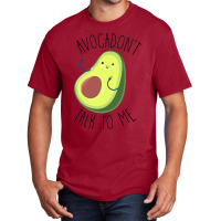 Avocadont Talk To Me Blue Basic T-shirt | Artistshot