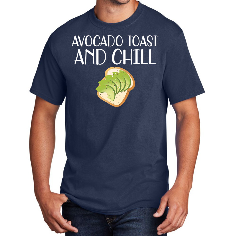 Avocado Toast And Chill Stars Basic T-shirt | Artistshot