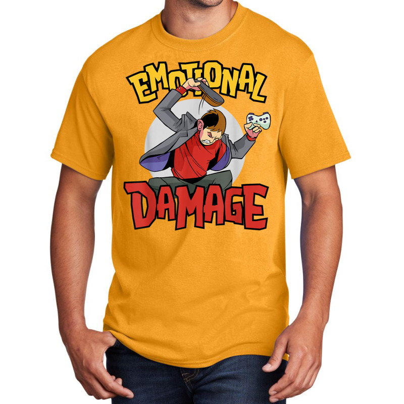 Emotional Damage Meme Angry Gamer T Shirt Basic T-shirt by bettincam | Artistshot