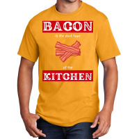 Bacon Is The Duct Tape Of The Kitchen Funny Bbq De Basic T-shirt | Artistshot