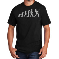 Guitar Player Evolution Basic T-shirt | Artistshot